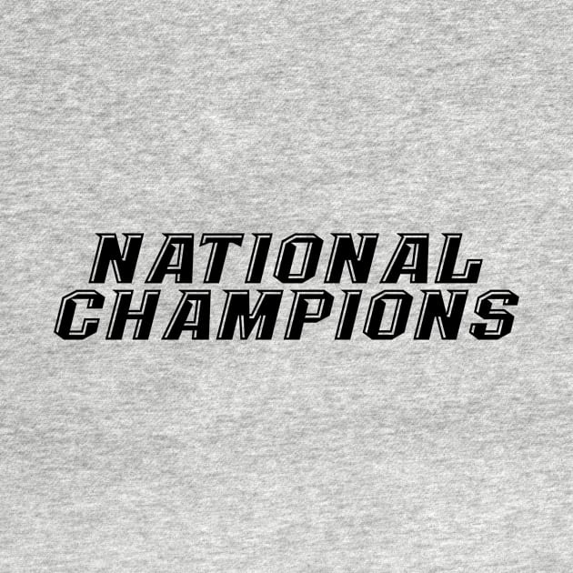 UCF National Champions by StadiumSquad